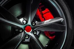 alloy wheel with detail
